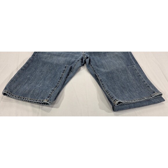 Gap Mens Blue Jeans Bootcut Mid Rise Medium Wash Cotton Denim Cowboy 34x34 - Picture 11 of 16